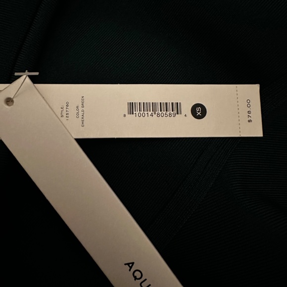 Aqua Emerald colored Dress NWT - Picture 6 of 6